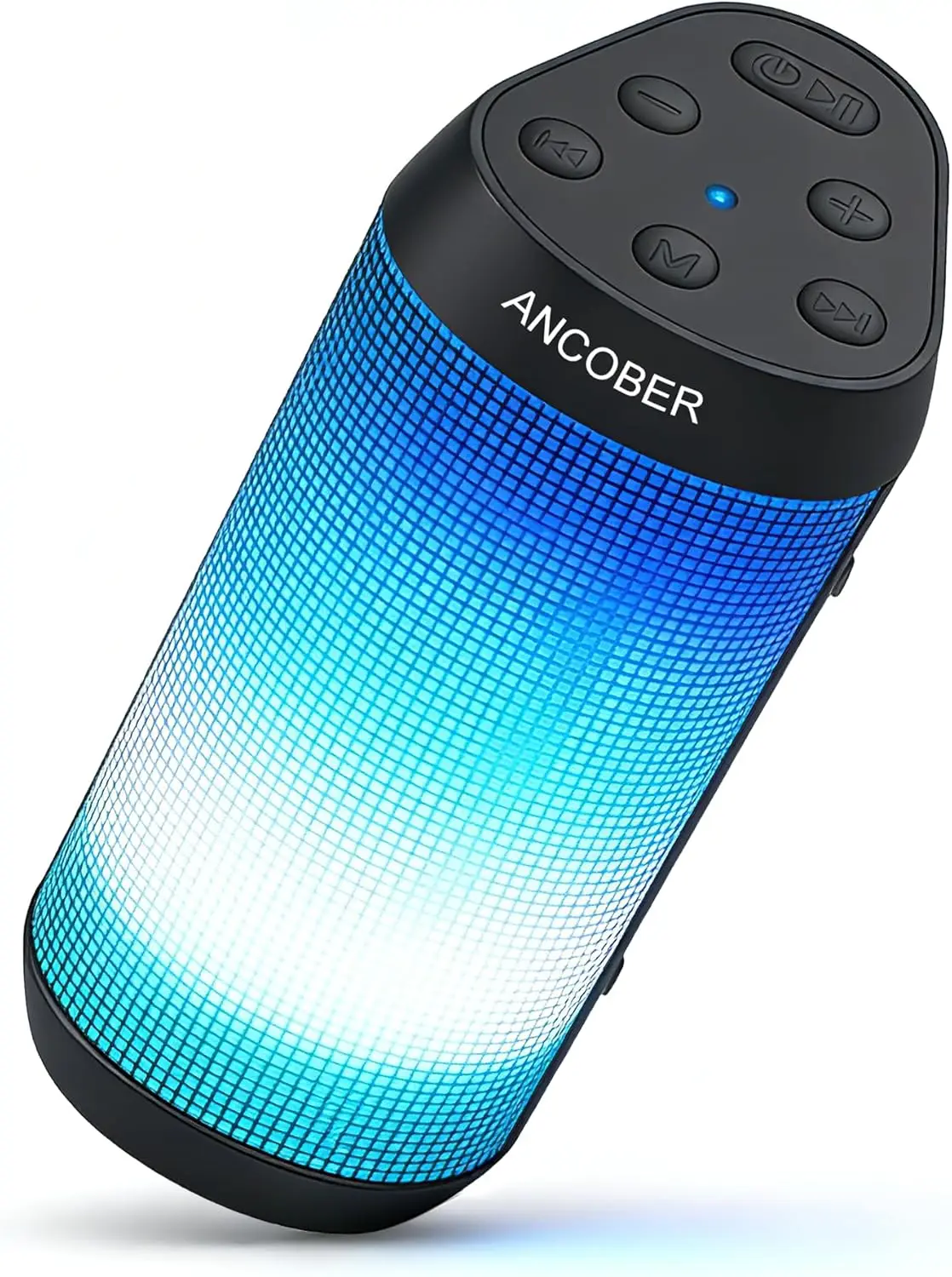 

Портативная Bluetooth-колонка с HD-звуком, LED-подсветкой, водонепроницаемостью IPX4, 30 часами работы, TWS-сопряжением для улицы, дома, вечеринок, в подарок