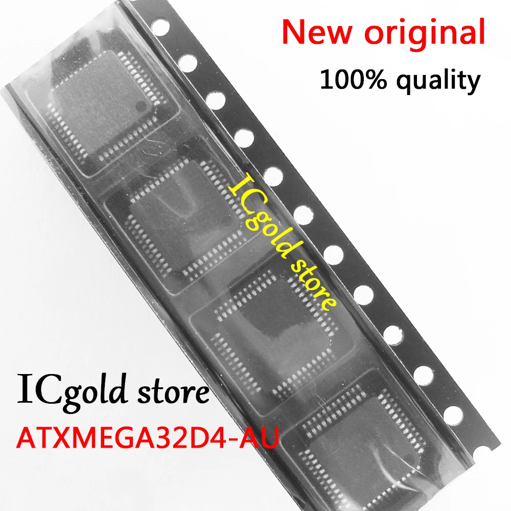 

5-10pcs ATXMEGA32D4-AU ATXMEGA32D4 AU XMEGA32D4-U QFP-64