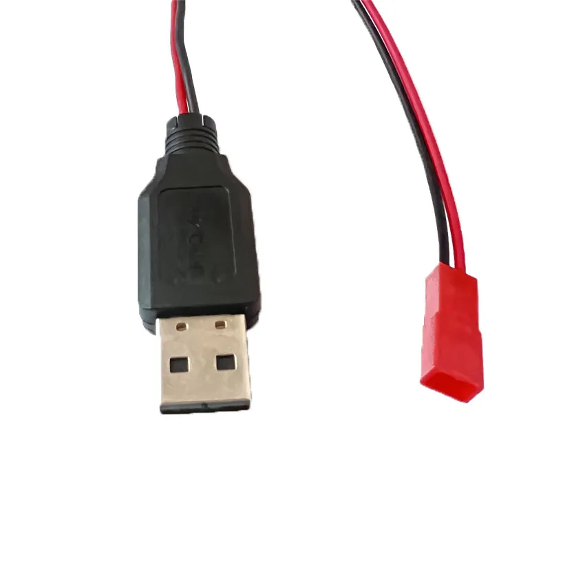 1pc RC USB Charging 3.7V Lithium Battery Charger Cable USB to JST /SM / futaba Plug for 3Rc Drone Quadcopter