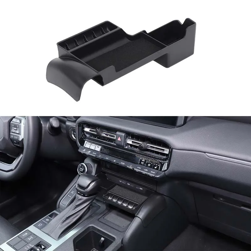 

For Toyota Land Cruiser 250 Prado J250 LC250 2024 2025 ABS Car Center Console Gear Shift Storage Box Organizer Tray Accessories