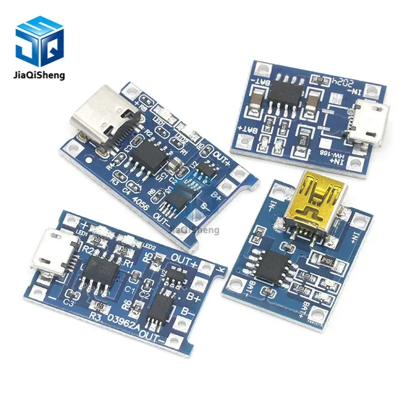 1A USB Board Dual Module TP4056 5V Battery Micro Charger