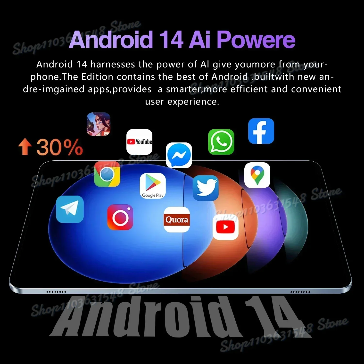 2024 Global Original Tablet IPad Air Pro 16GB 1TB Tablet 10-Core Android 14 Tablet PC Dual SIM 5G Calling Wifi Tablette Android