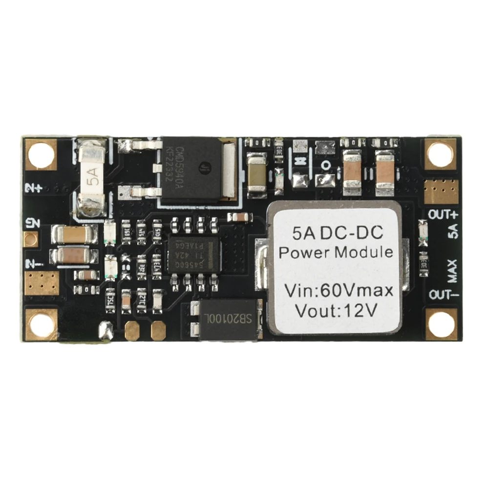 A73T DC-DC 6.5V-60V to 5V Voltage Stabilizing Step-Down Module Mini-Low-Profile Converter Power Supply 5V