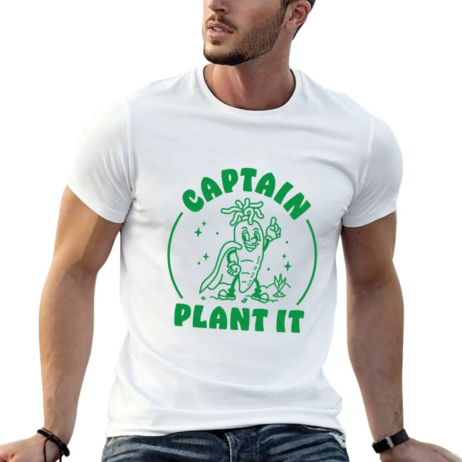 

Captain Plant It T-Shirt t shirt man designer t shirts for man pack white T-Shirt