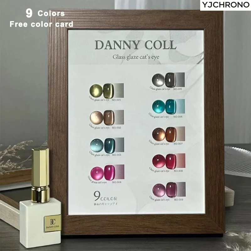 

9 шт./компл. новый красочный кристаллический набор гель-лаков «кошачий глаз» 9D гель-лак «кошачий глаз» магнитный гибридный УФ-лак гель-лак