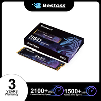 Bestoss M.2 SSD NVMe PCIe3.0x4 128GB 256GB 512GB 1TB 2TB Gaming Entertainment Hard Drive for PC/Laptop up to 2100 MB/s
