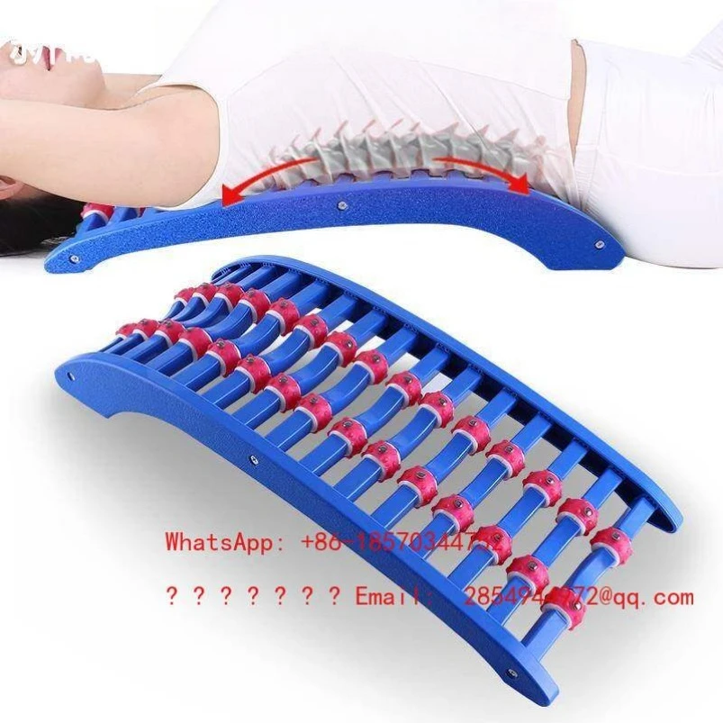Spinal Column Massager Lumbar Lateral Ridge Stretcher Hunchback Cervical Spine Shu