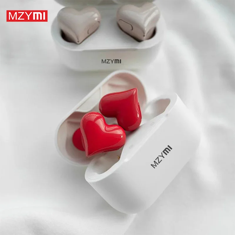 

MZYMI True Wireless Earbuds Bluetooth Headphones Waterproof Sports Earphones Built-in Mic In Ear Headest For TV Phone