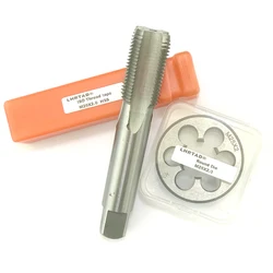 Fine Thread Screw Hand Machine Plug Taps round Dies sets M25 ISO HSS Metric Straight Flute tap die set M25x3 M25x2 M25x1.5 M25x1