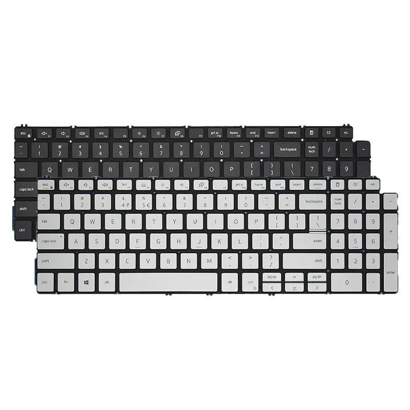 US SP RU Backlit Keyboard For Dell Inspiron 15 7500 7501 5501 5590 P85F P102F