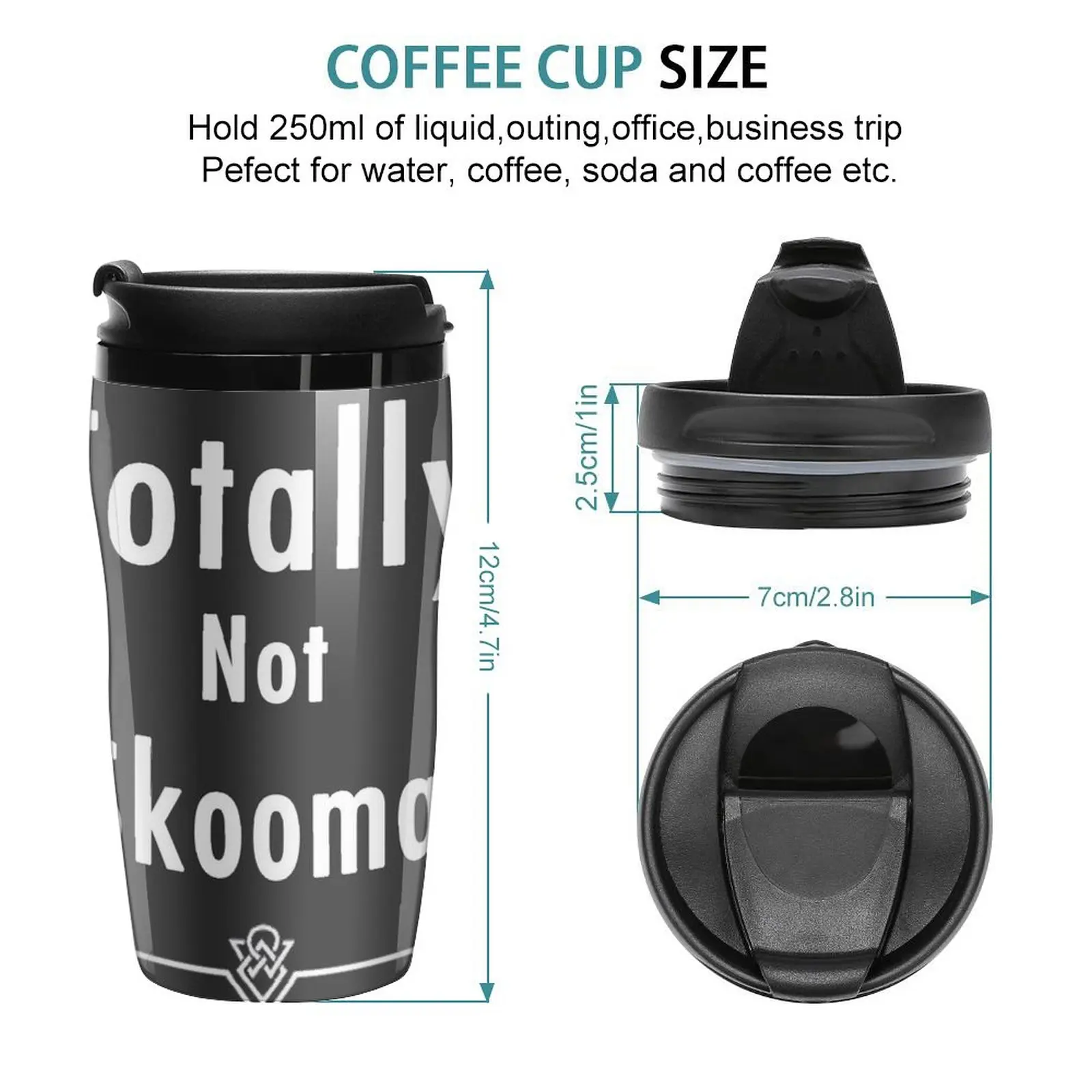 New Totally Not Skooma Travel Coffee Mug Coffee And Tea Espresso Shot