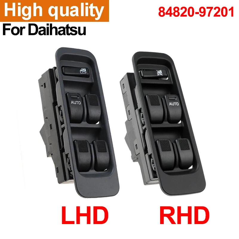 

Электрический главный переключатель стеклоподъемника LHD/RHD для Daihatsu Terios Sirion YRV 1998-2001, 84820-97201, переключатель управления стеклоподъемником