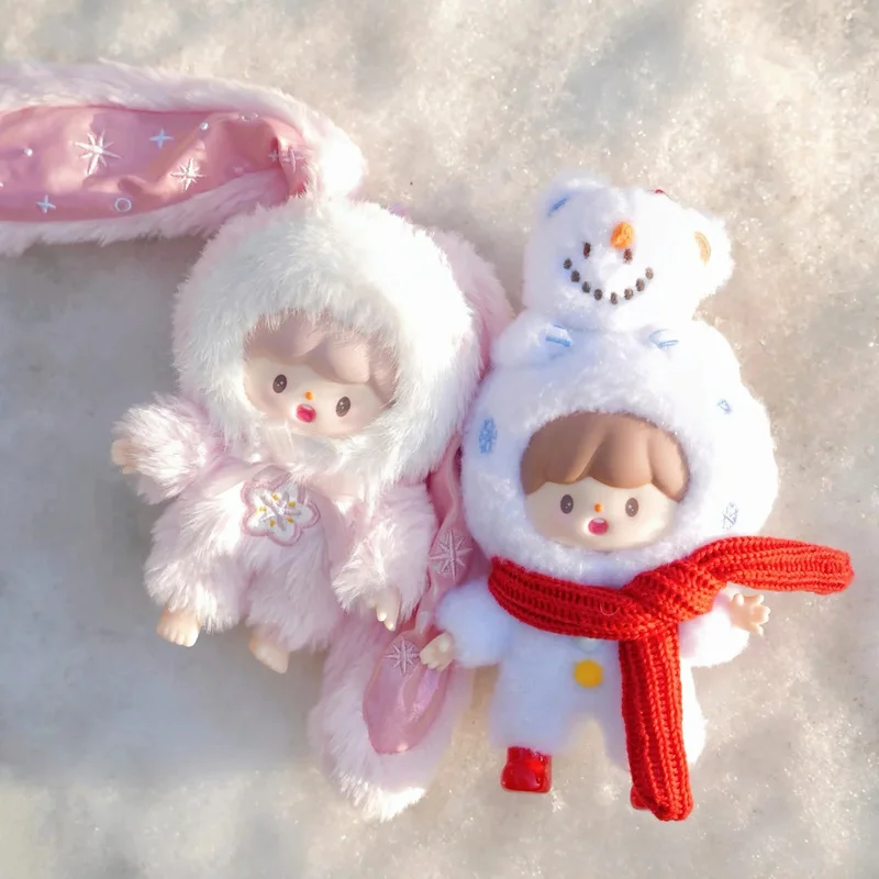 

Новая оригинальная зимняя серия Zzoton: милые плюшевые куклы-сюрпризы в коробках, настольные украшения, подарки на день рождения для девочек, подвески.