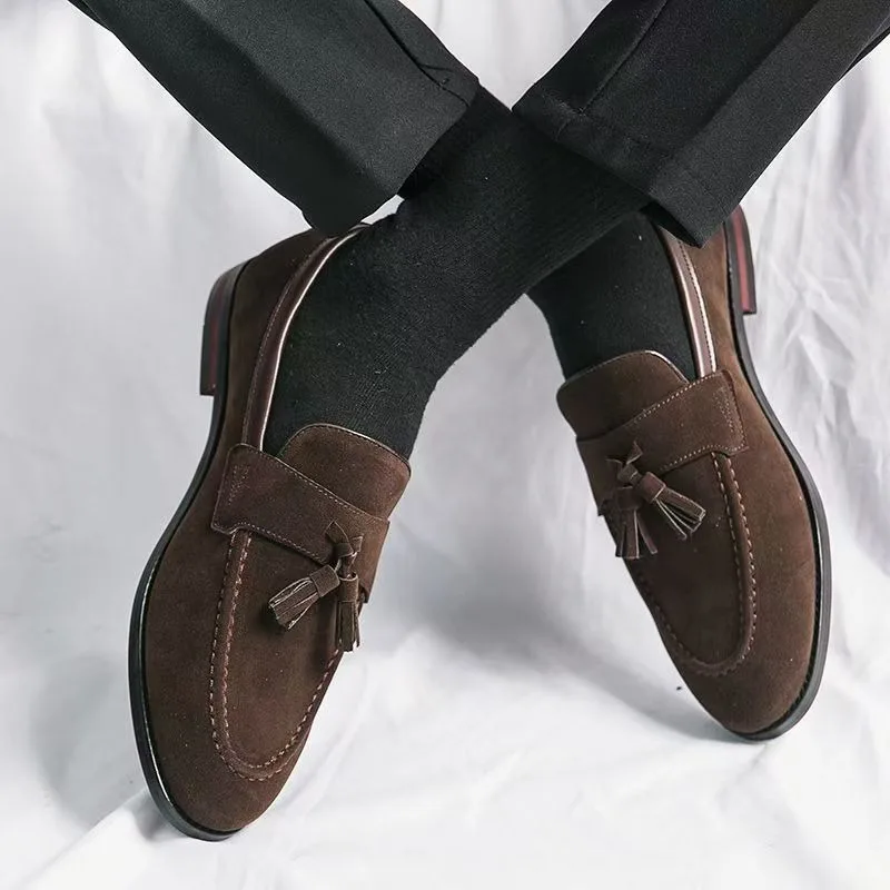 

Men's Casual Shoes Soft Comfortable Driving Moccasins Slip on Loafers for Men Lightweight Flat Walking Shoes 38-46