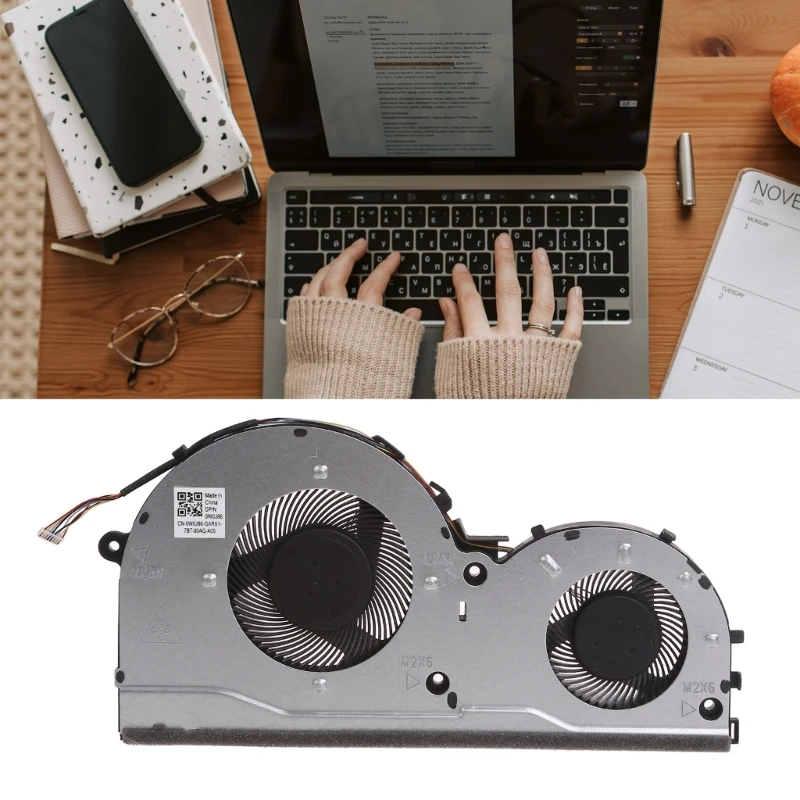 CPU Cooling Fan for L330-15ICH 17ICH Laptop Notebook Graphics Card Cooler Radiator Cooling Fan Heatsink Replacement Dropship