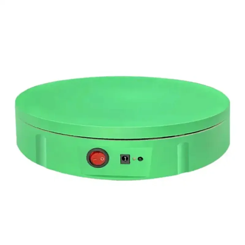 

Rotating display stand Green screen photography charging turntable with adjustable speed of 30 cm with remote control