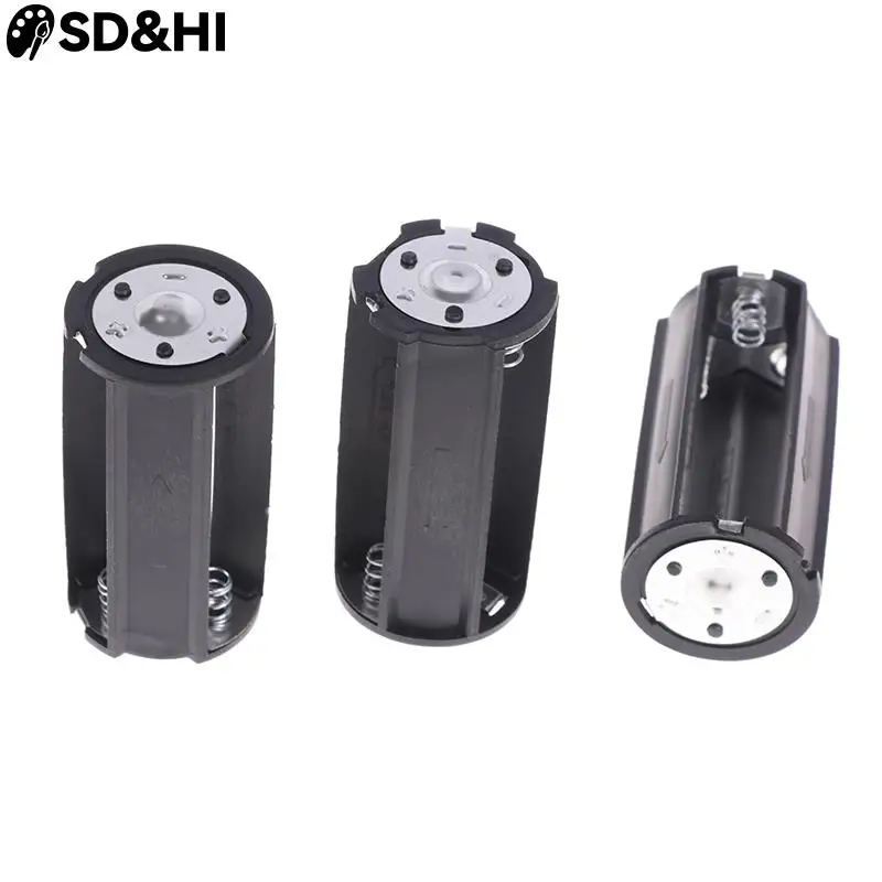 1pc/3pcs AA To D Battery Box 3x AA To D Size Battery Adapter Converter Holder Switcher Case Box For Battery Storage