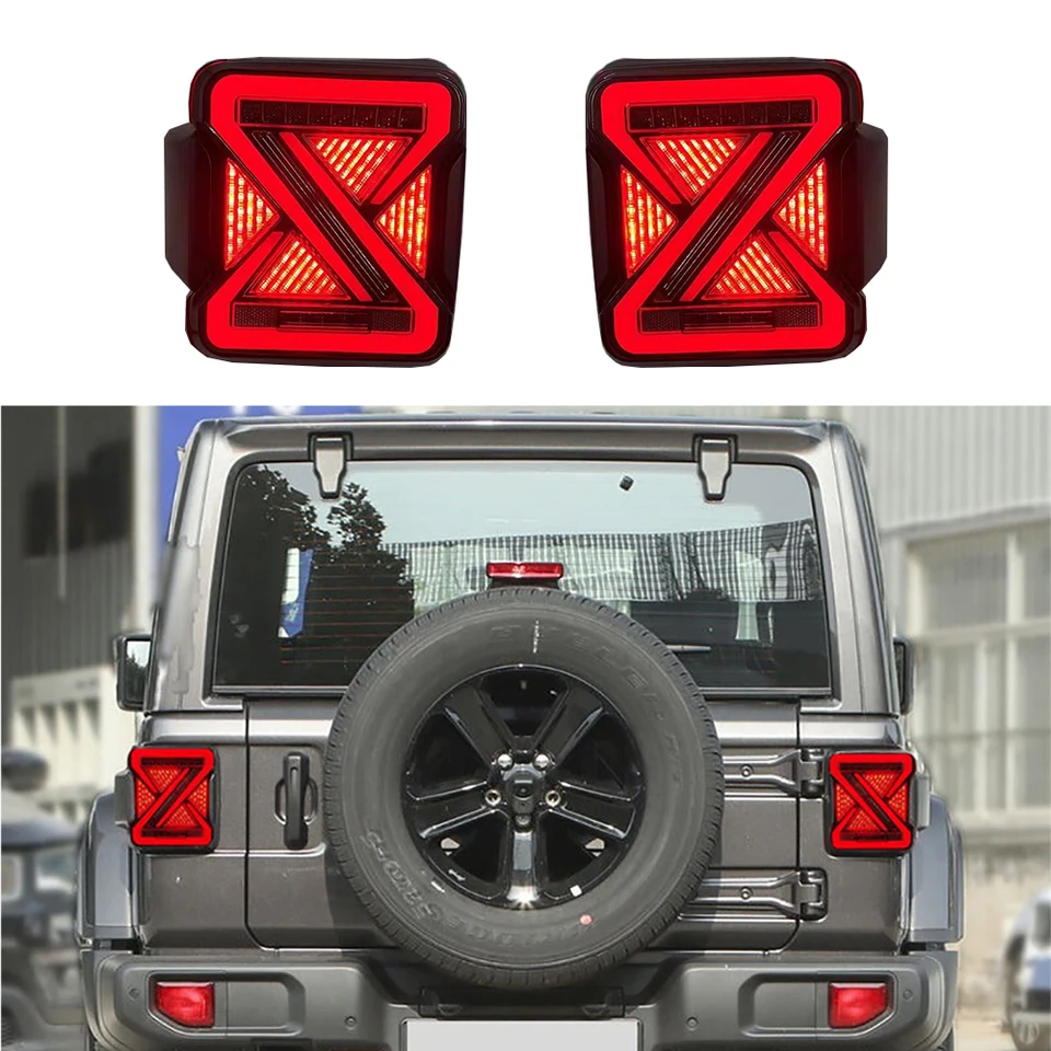 車のテールランプテールライト修正されたledテールランプテール信号