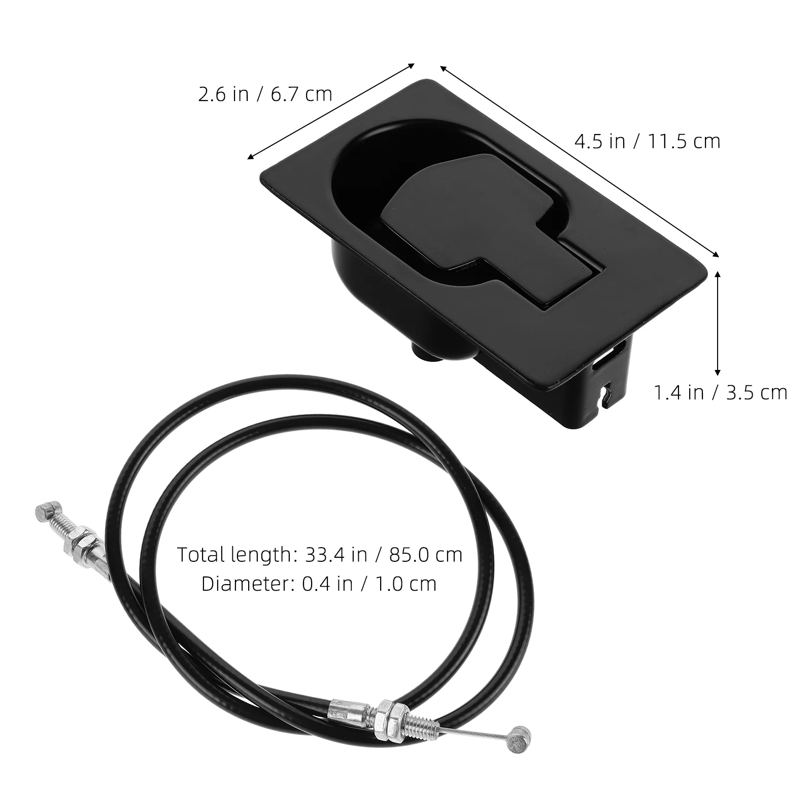 Rozkładany fotel Przełącznik Sofa Klamra ręczna Uchwyt do holowania Zapięcie meblowe Ręce Wyzwalacz części zamiennej