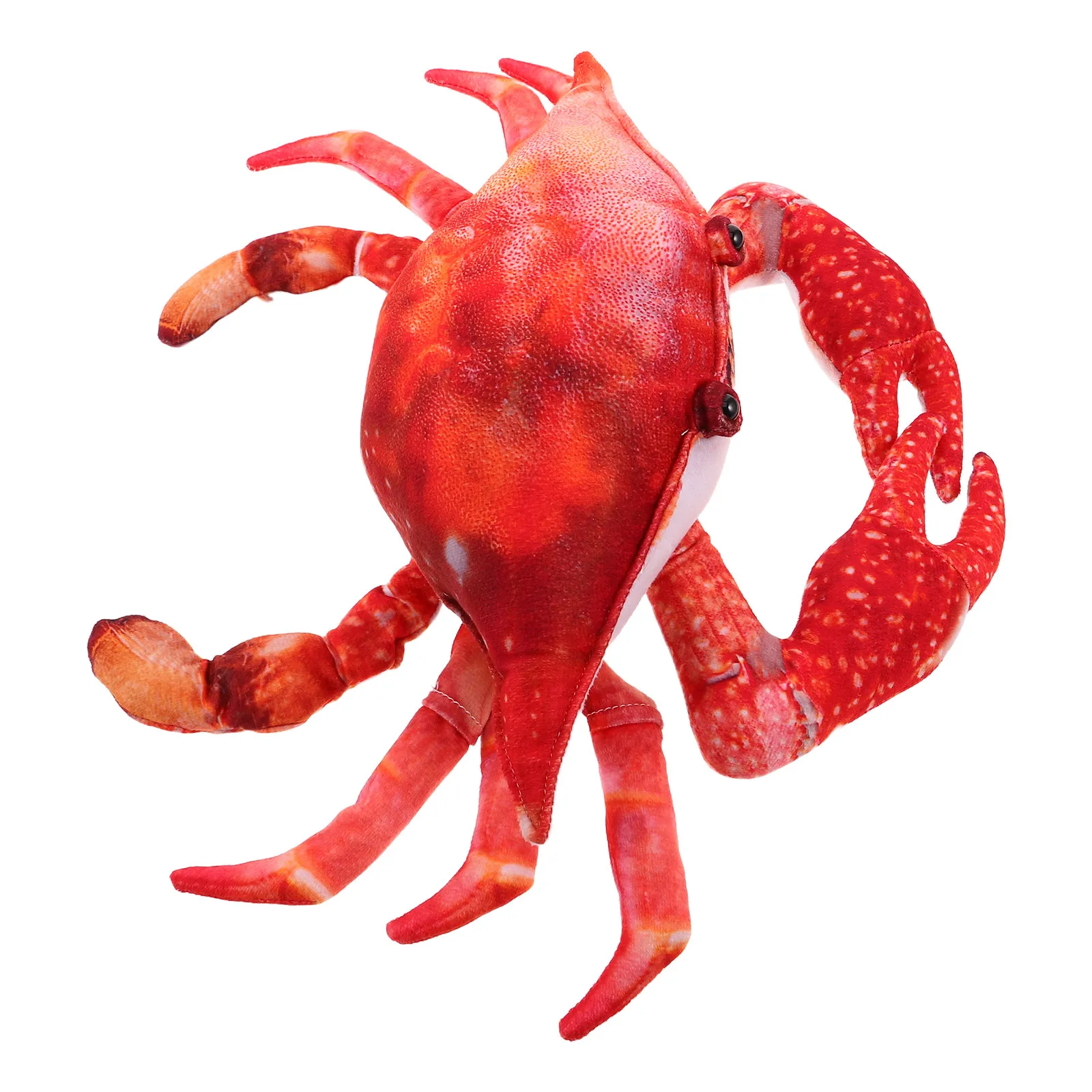 

Crab Stuffed Animal Simulation Soft 14 Inch Crab Ocean Animal Pillow Nursery Playroom Cute Marine Life Gift for Boys