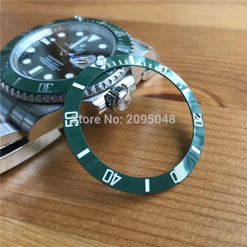 38mm Ceramic Watch Bezel Insert for Rolex Sunmariner Watch 116610 116613