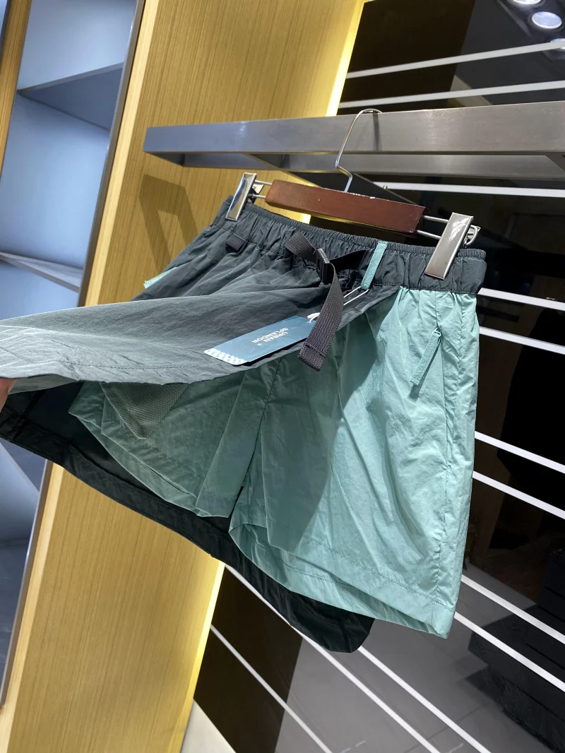 Damskie spodenki sportowe z elastyczną talią, idealne do jazdy na rowerze, na lato, do aktywności na świeżym powietrzu, z serii górskiej, modne.