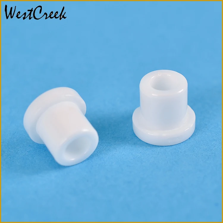 WESTCREEK 20pcs Copper Twisting Machine Zirconia Precision Polish Wear-resistant Porcelain Eye Textile Ceramic Bead Hole/mouth