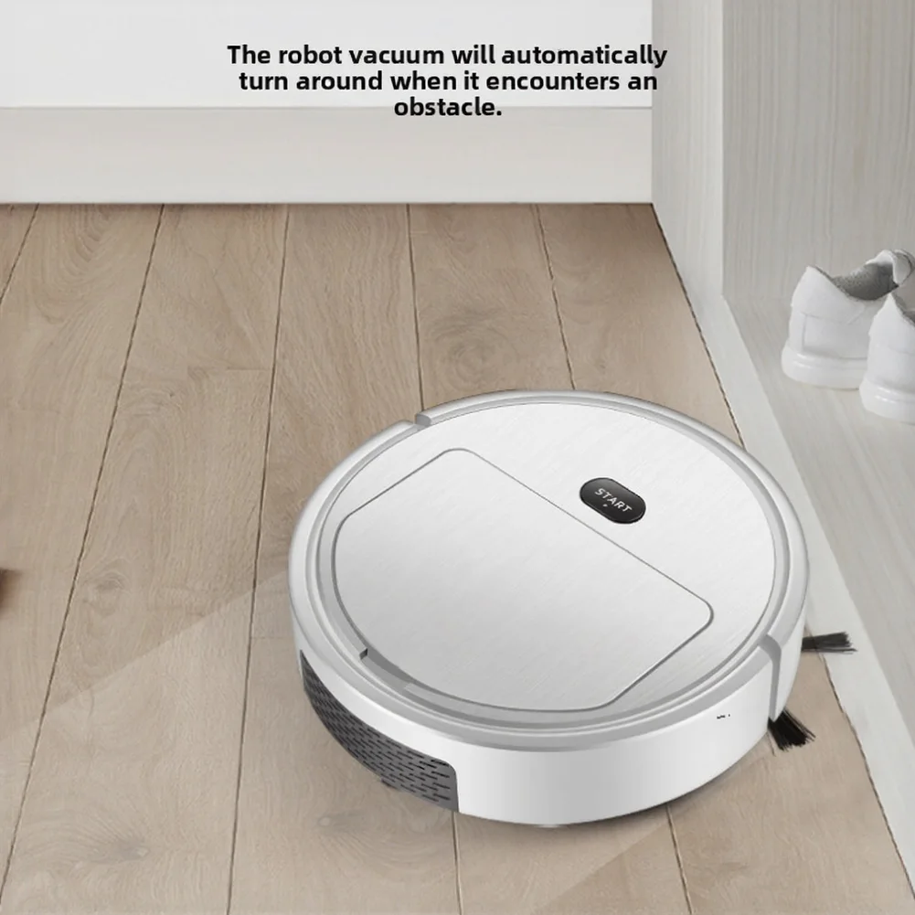 Smart Robotic Vacuum Cleaner Cleaning Tool Robot Mop 23*23*6cm Robotic Vacuum 3-in-1 Cleaning Powerful Suction