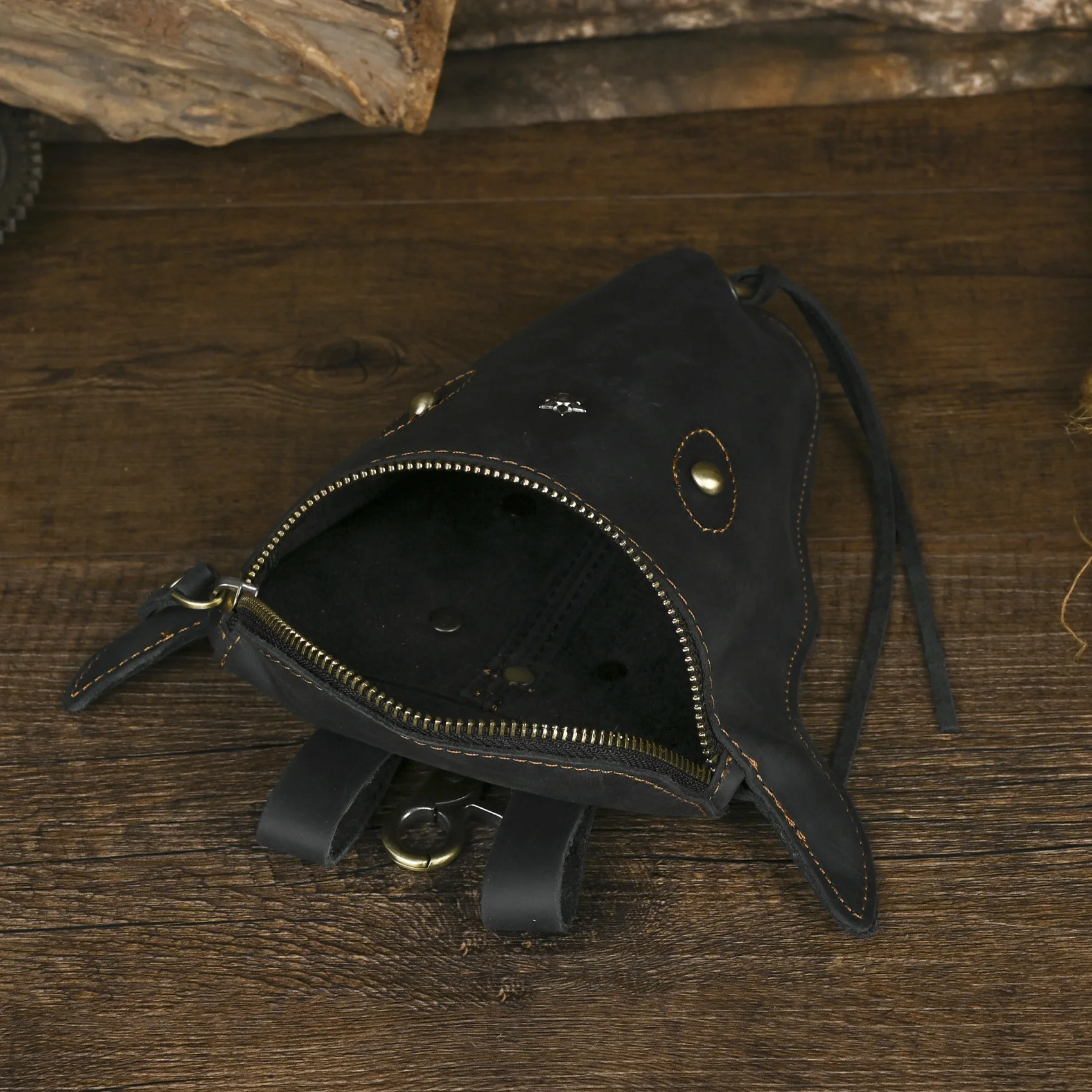 Soft Genuine Leather Small 6\