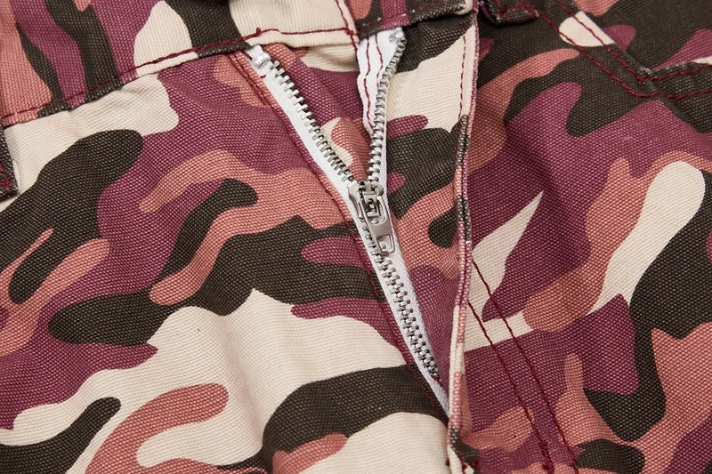 Y2K Mode Rosa Camo Schlagjeans für Herren Slim Fit Retro Tarnmuster Denim-Hosen Skinny Tie-Dye Print Ausgestellte Jeanshosen – Detail 10