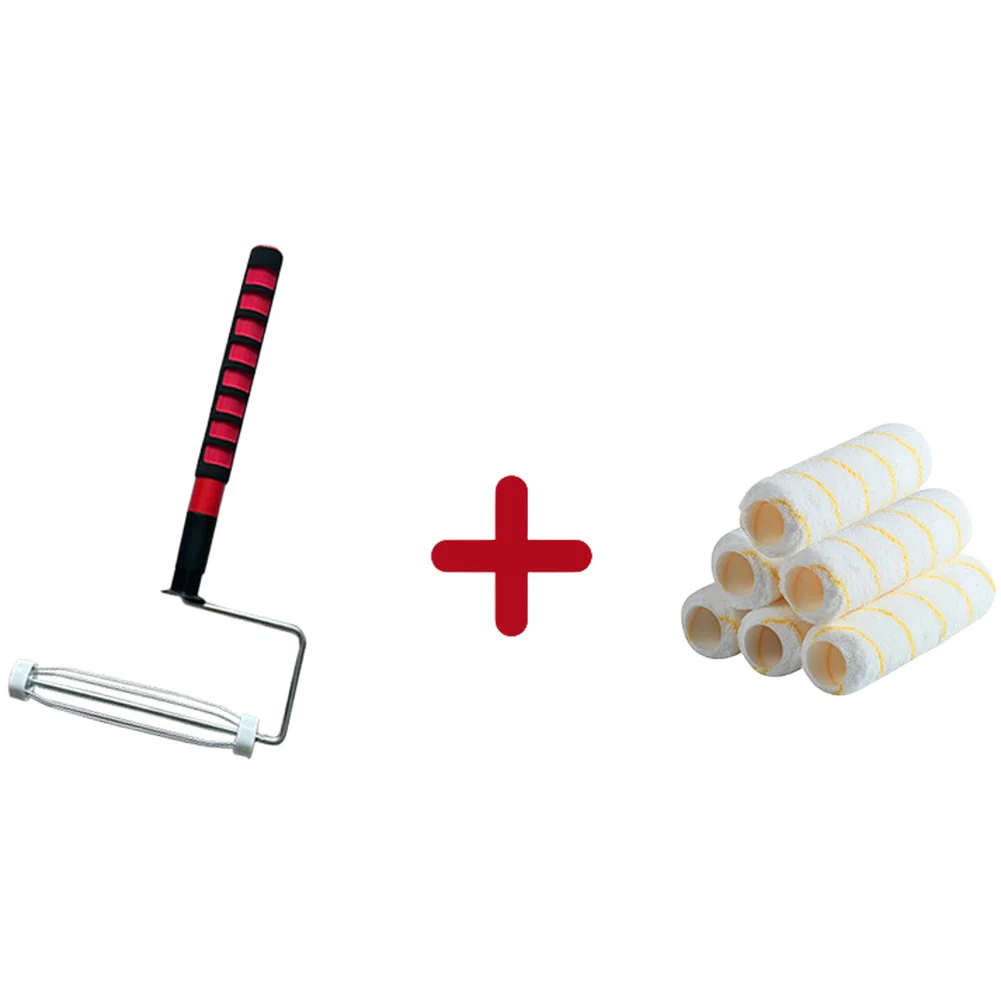 9 inch Roller Frame with Integrated Sheath and Adjustable Aluminum Pole for Reliable Wall and Ceiling For Painting