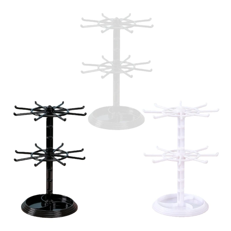 

Keychain Hanger Trinkets and Pendants Display Rack Storage Rack Rotatable Rack Hair Ring Rope Desktop Finishing Holder