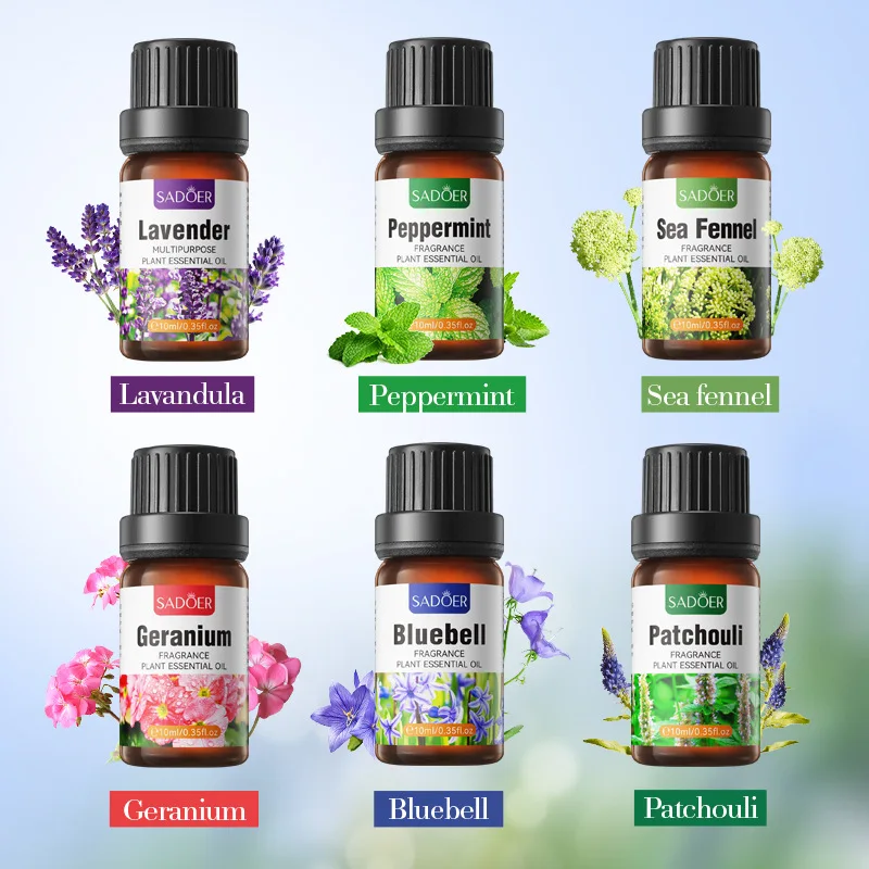 Mint Vanilla Patchouli Citrus Jasmine Clove Sandalwood Grapefruit Lemon Basil Tea Tree Hair Body Face Skin Care Essential Oil