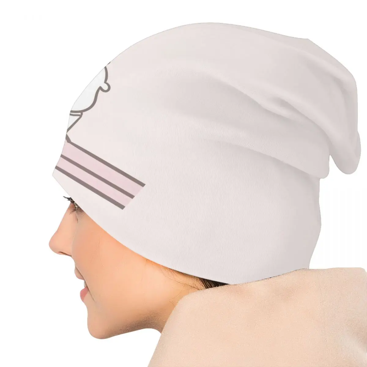 مخصص Chiikawa أنيمي Skullies Beanies قبعات شتاء بارد دافئ الرجال النساء الحياكة قبعة الكبار للجنسين بونيه القبعات