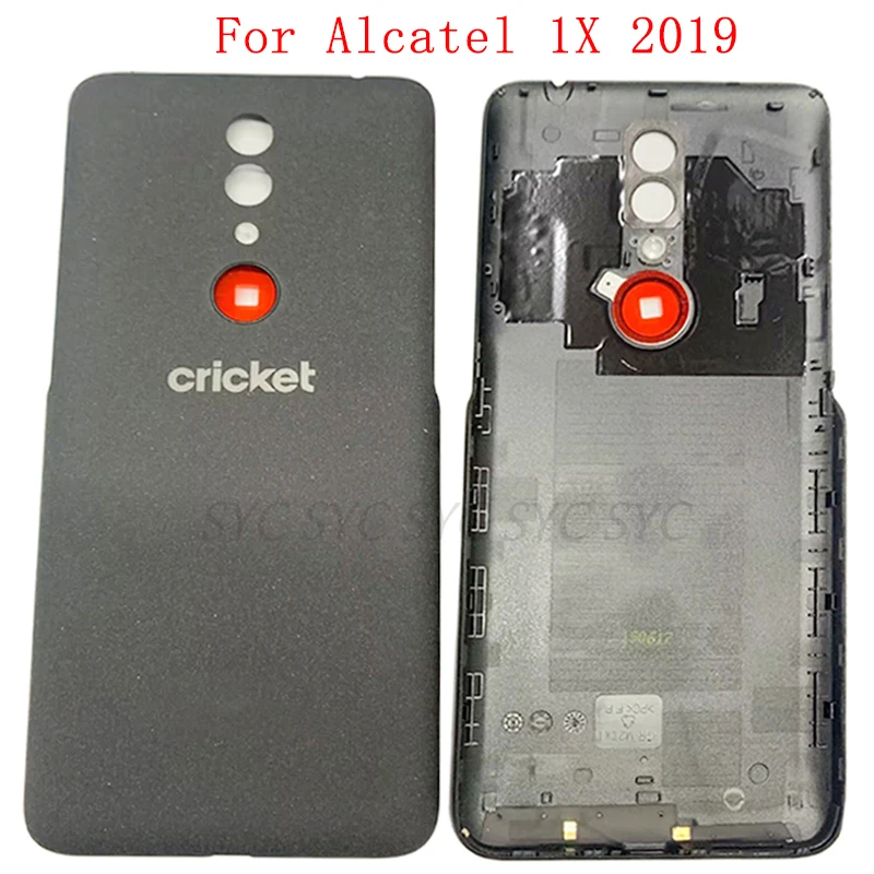 

Battery Cover Rear Door Case Housing For Alcatel 1X 2019 Back Cover with Logo Repair Parts