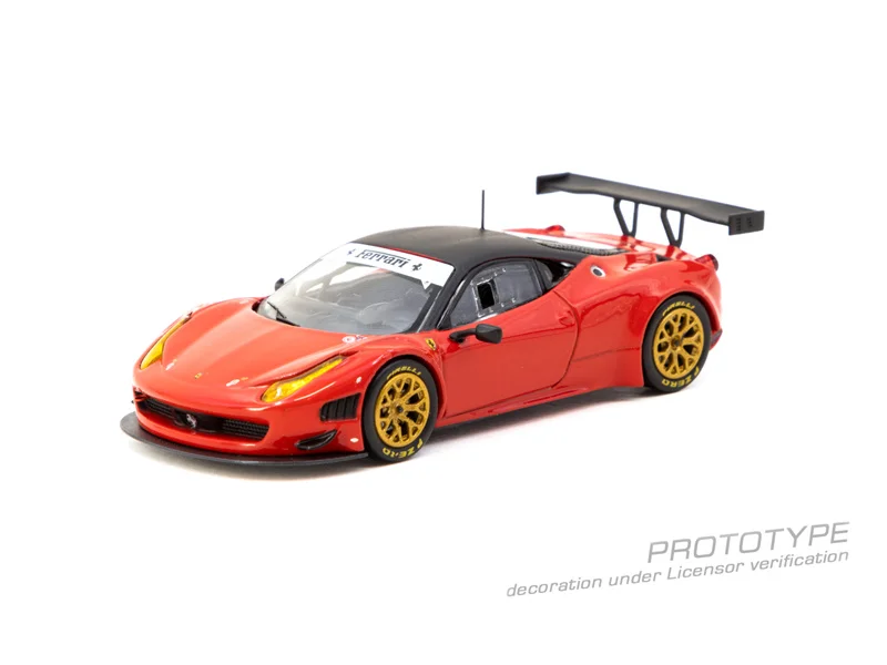 

Tarmac Works 1:64 458 Italia GT3 Red Модели IXO Литая под давлением модель автомобиля