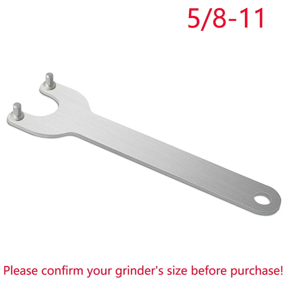 

1x 5/8"-11 Metal Angle Grinder Flange Lock Nut Wrench For Power Tools Fit For Makita Milwaukee Wrench Grinder Black & Decker