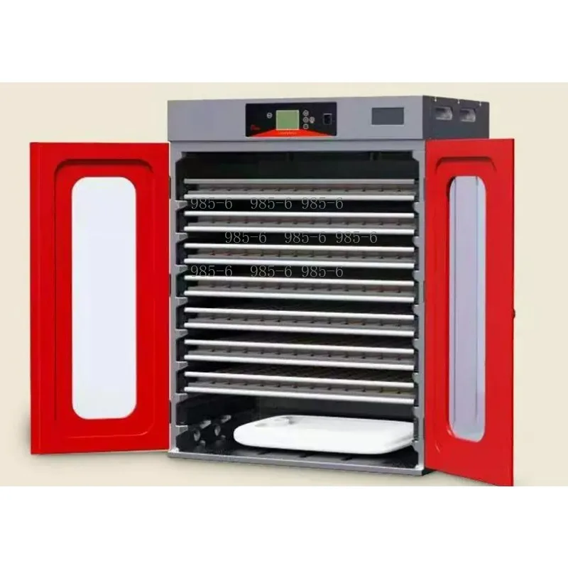 Fully Automatic Incubator for 1000 Eggs, Dual Power Supply Rolling Egg Cart Type