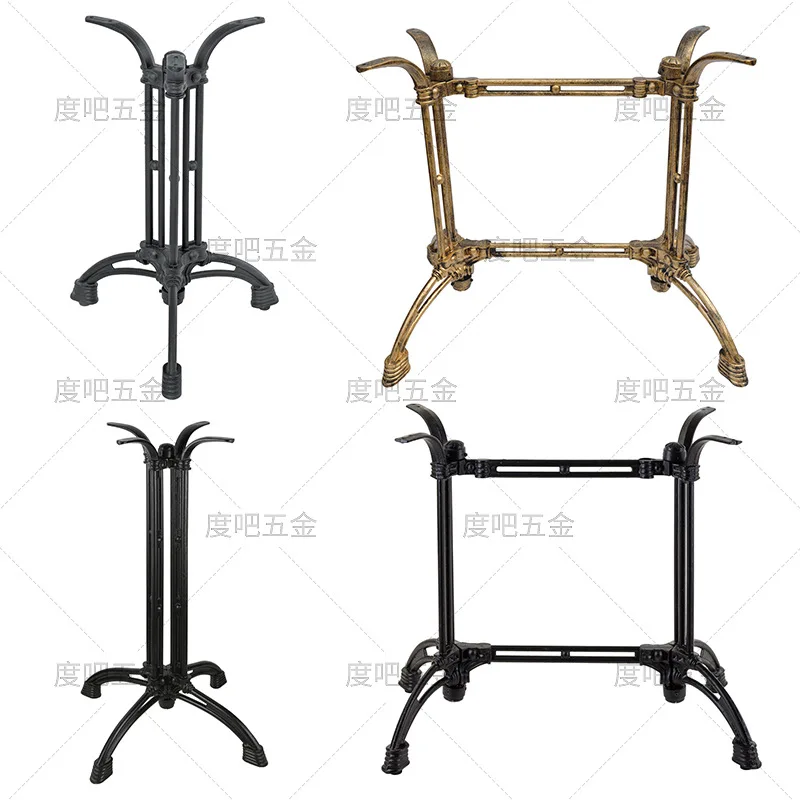 Spot cast iron dining table legs, four claw table legs, tiger claw table legs