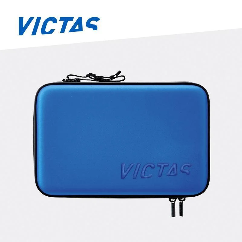 VICTAS Table Tennis Racket Cover Sport Bag Portable Ping Pong Paddle Bag Square Hard Soft Case for Racket