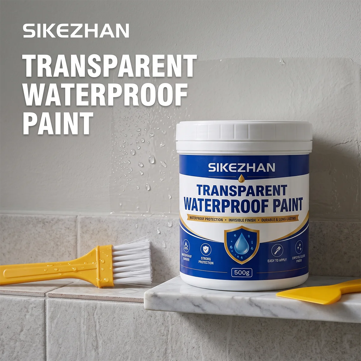 Invisible Waterproof Glue Anti-Mold Leakage Sealant Agent Super Strong Liquid Adhesive Coating Paint for Floor Grout Wall Repair
