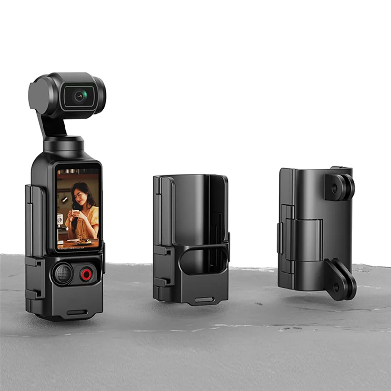 -ABPU لـ DJI Osmo Pocket 3 إطار توسيع الكاميرا حافظة واقية لحماية الكاميرا أجزاء محمولة مقاومة للسقوط