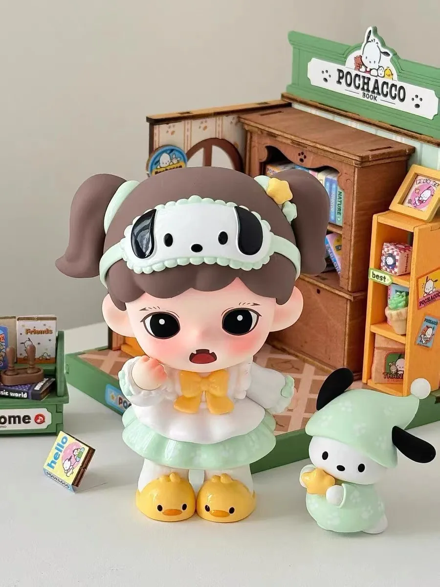 سانريو شخصية X طفل زورجا لها وقت جيد سلسلة لعبة مرحبا كيتي بلدي ميلودي Kawaii عروسة كارتون لعبة فتاة هدية
