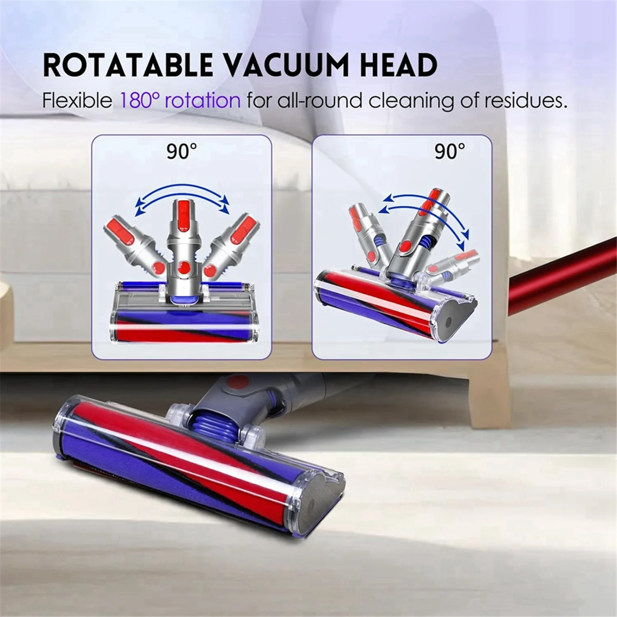 

vacuum cleaner parts Soft Roller Vacuum Cleaner for V10,V11,SV12 Cordless Vacuum Cleaners, Replacement