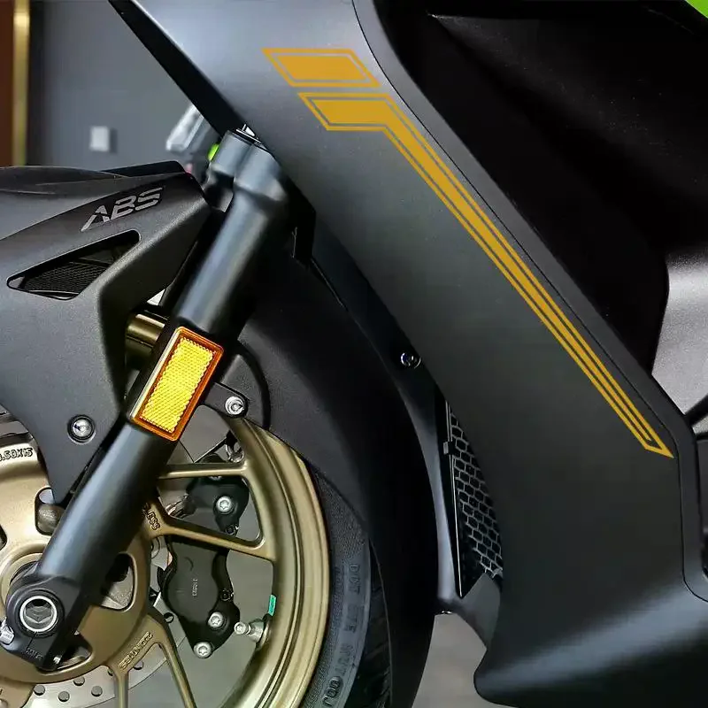 Motorfiets Voorkam Universele Stickers Motor Body Reflecterende Waterdichte Sticker Voor R1 R3 Mt07 Mt09