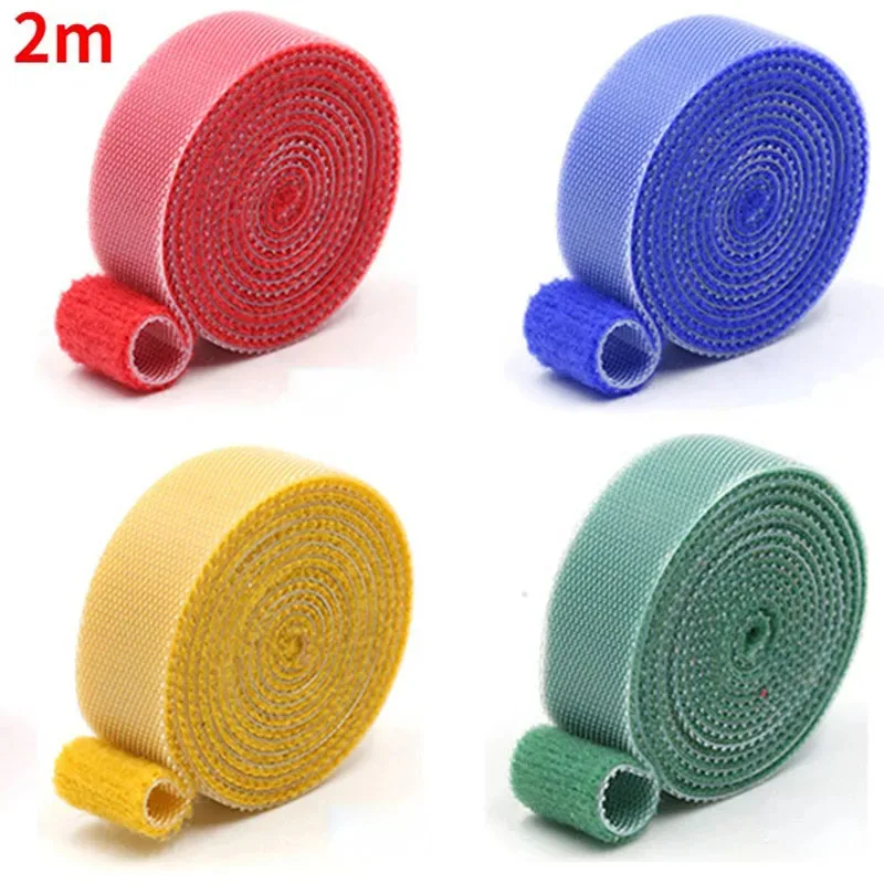 1/3/5Pcs 2/5M Organizer Cable Management Wire Winder Tape Earphone Mouse Cord Protector For iPhone Xiaomi Samsung