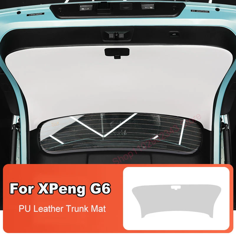 

Suitable for XPeng G6 Door Anti-kick Pad Tail Door Panel Leather Protective Trunk Mat Pad Passenger Front Interior Accessories