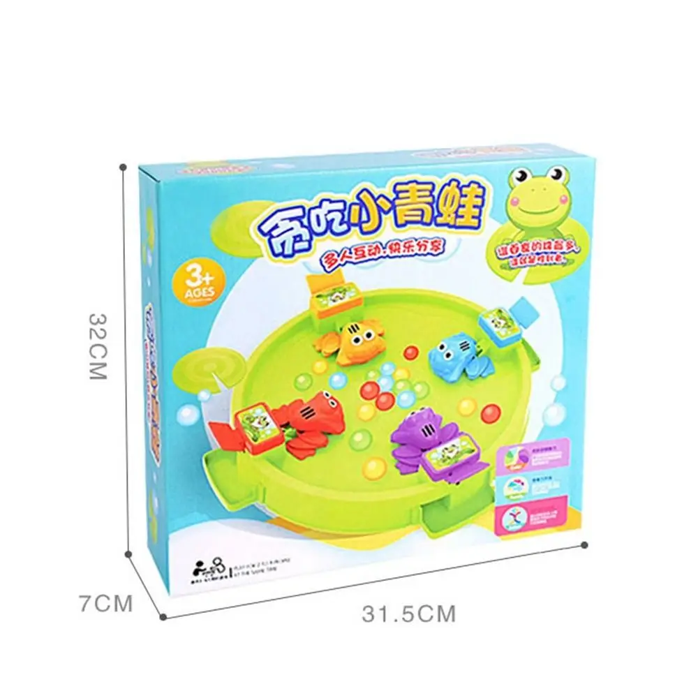 Nuove Perline Colorate Rana Mangiare Fagioli Giocattolo di Plastica 6 Stili Rana Affondamento Fagiolo Per Adulti Alleviare Lo Stress Giochi Da Tavolo Giocattolo Per Bambini