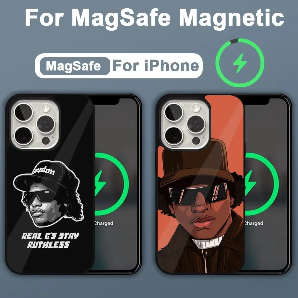 

Rapper E-Eazy Phone Case For iPhone 16,15,14,13,12,11,Plus,Pro,Max,Mini Magsafe Magnetic Wireless Charging