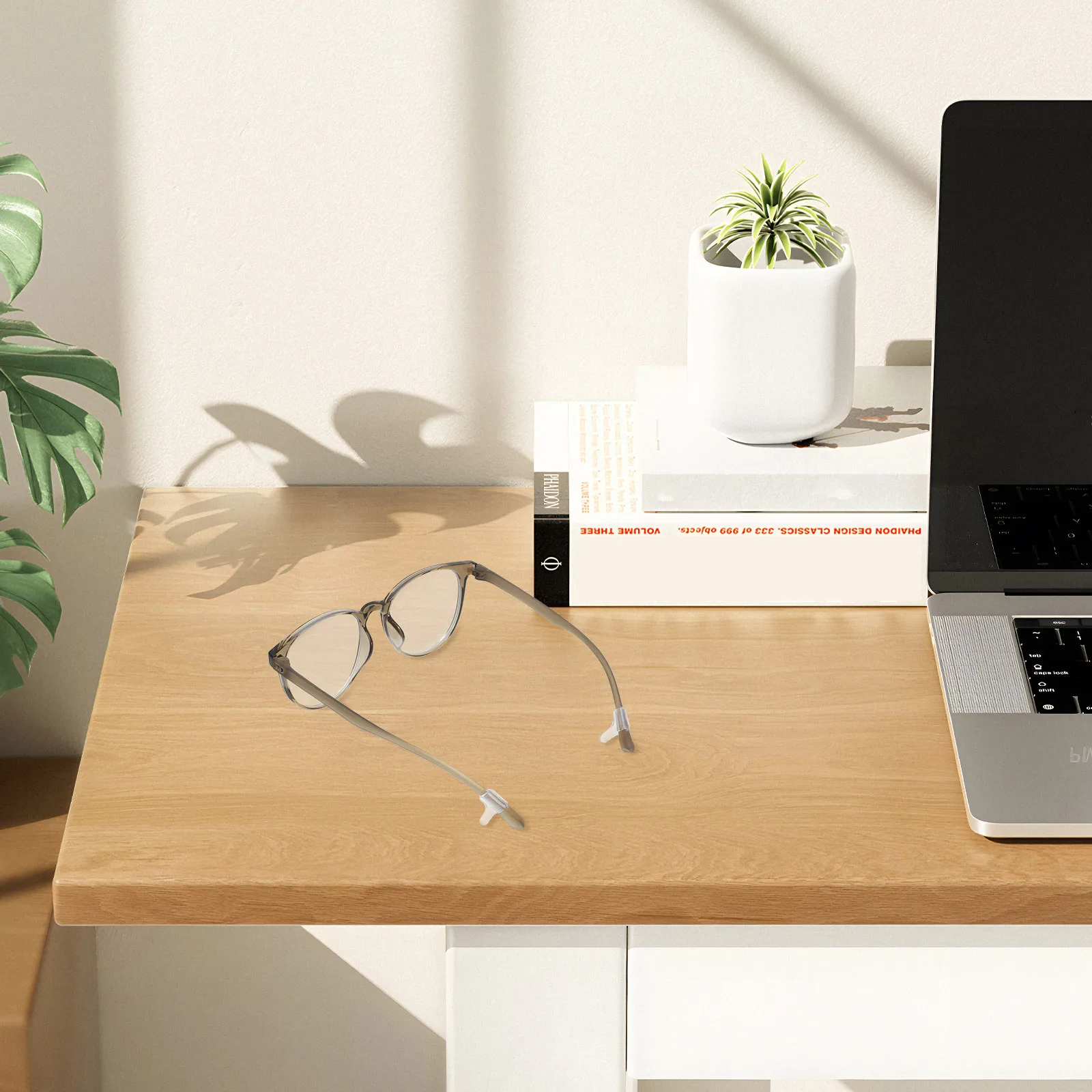 

100Pairs Eyeglass Ear Hooks Transparent Silicone Nonslip Grips for Spectacles Sunglasses Comfortable Skin-Friendly Retainer